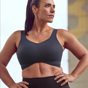 Knix Catalyst Black Sports Bra Size 8